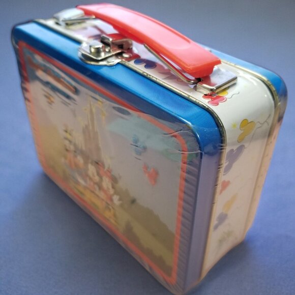 Mini Tin Lunch Box Magic Kingdom Walt Disney World Collectible Lunch Box Sealed - Picture 4 of 16